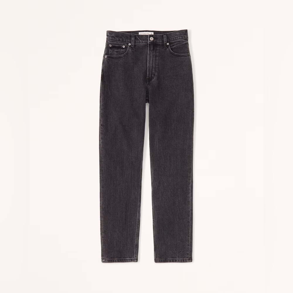 Abercrombie High rise mom jeans